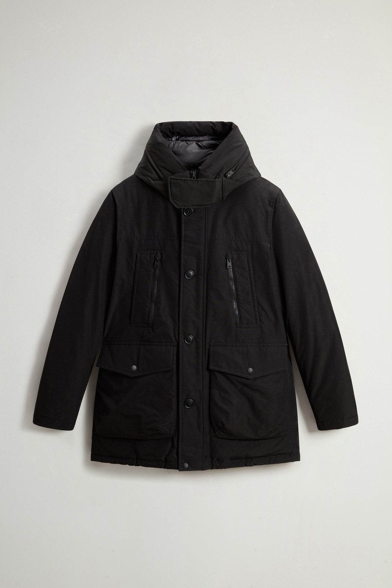 Arctic Parka Evolution in Ramar Cloth Black photo 5 | Woolrich