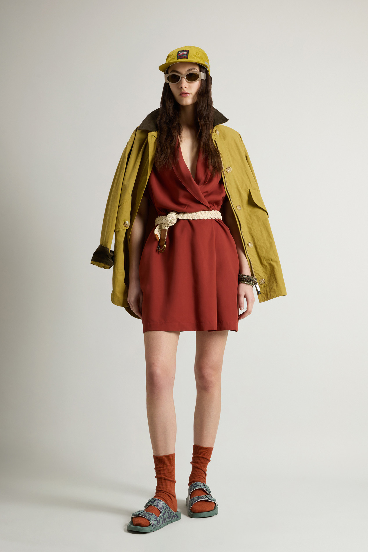 Tencel Dress Red photo 2 | Woolrich