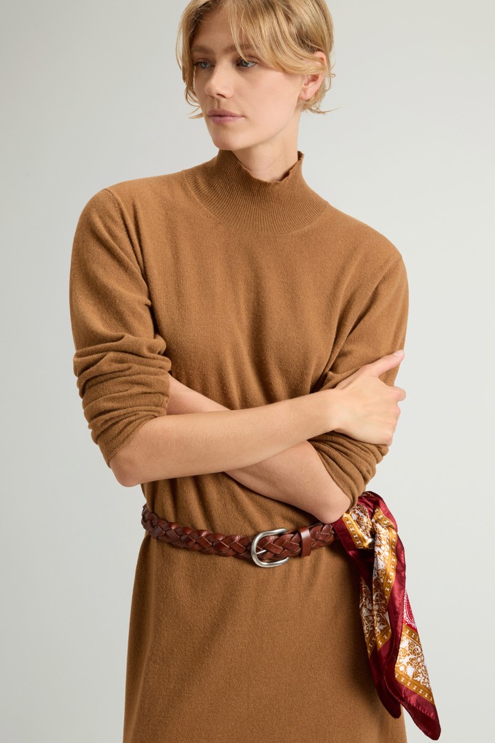 Robe en laine vierge et cachemire Marron photo 4 | Woolrich