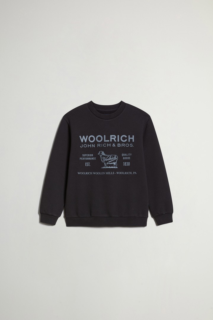 GRAPHIC LEGACY CREWNECK Black photo 1 | Woolrich