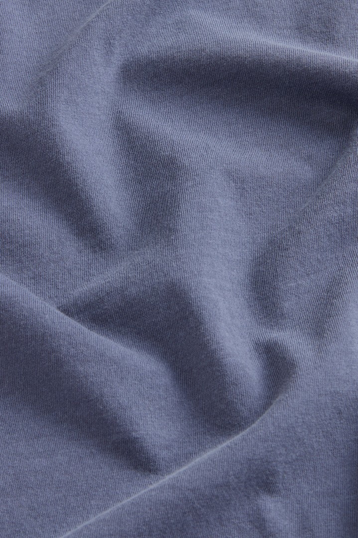 LIGHT GD T-SHIRT Blue photo 6 | Woolrich