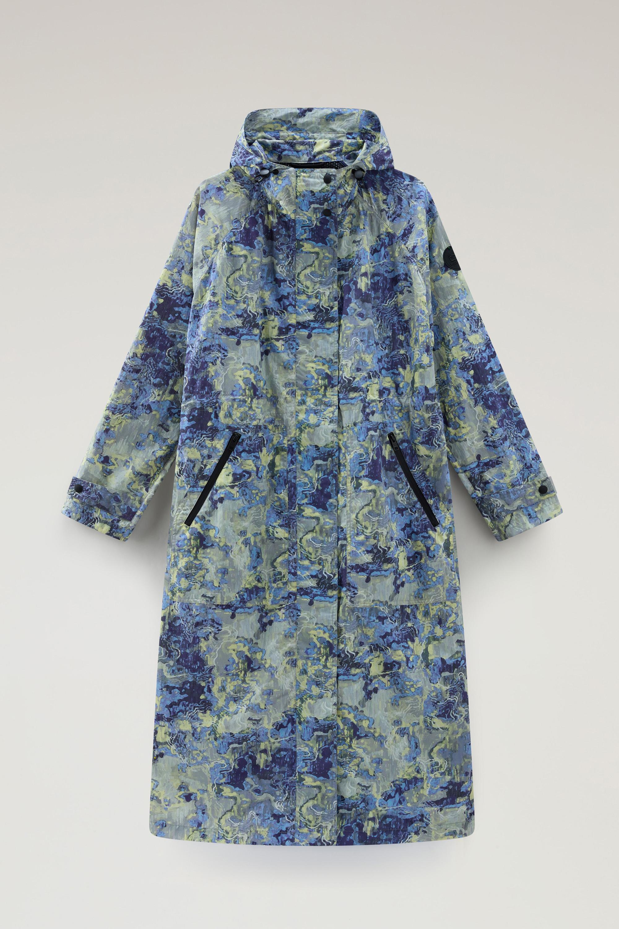 Hooded Parka in Printed Cordura Fabric Multicolor photo 1 | Woolrich