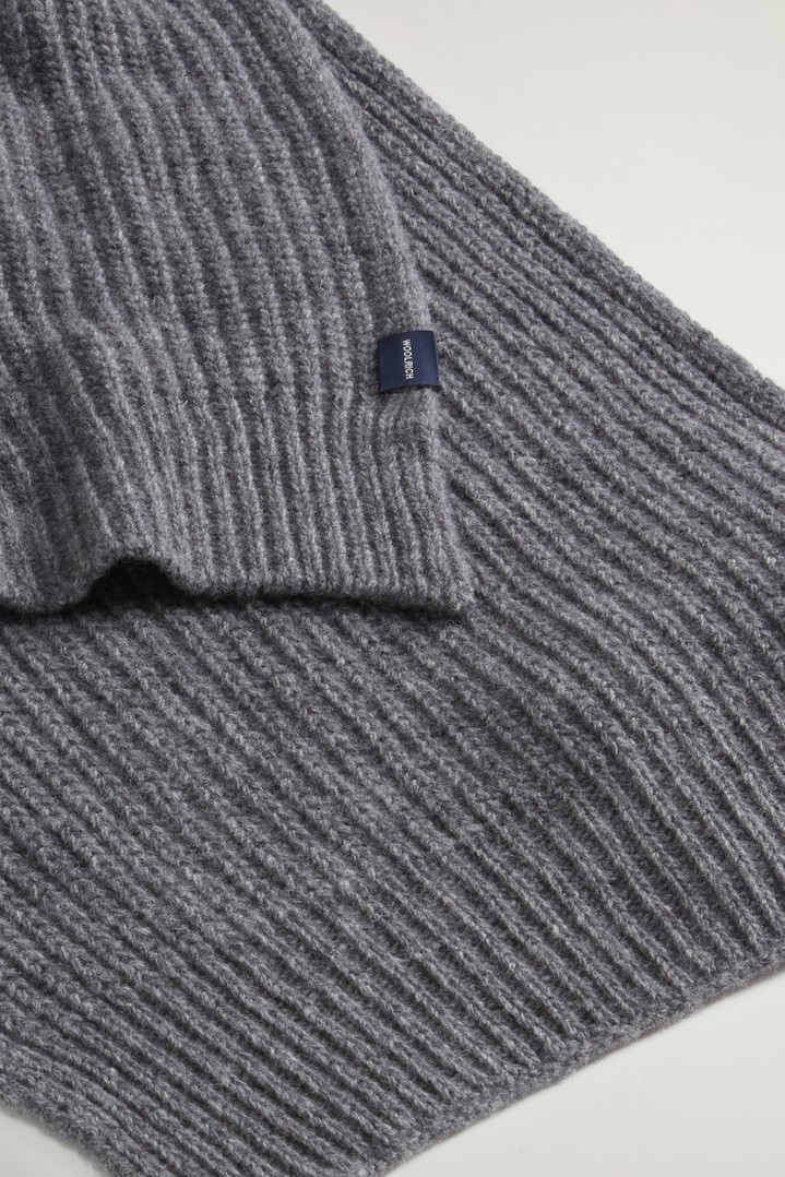 CASHMERE BLEND SCARF Gray photo 4 | Woolrich