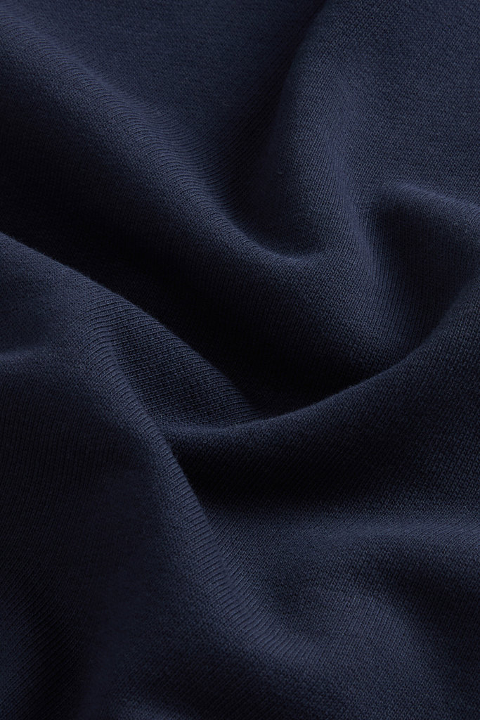 Boys’ Sweatshirt in Pure Cotton Blue photo 3 | Woolrich