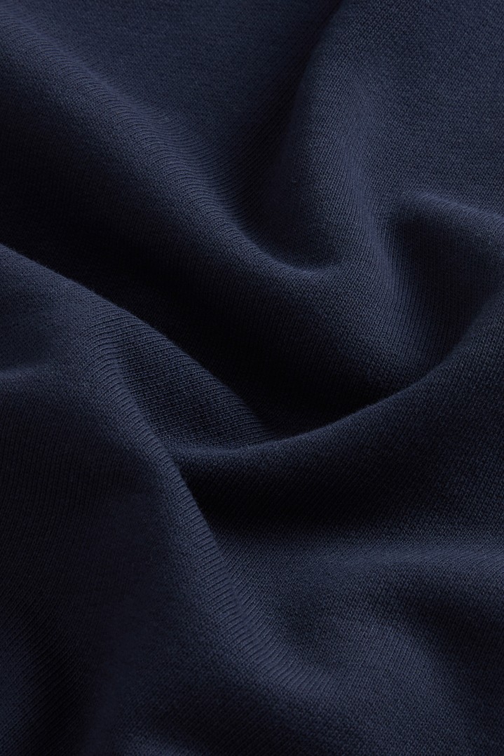 Boys’ Sweatshirt in Pure Cotton Blue photo 3 | Woolrich