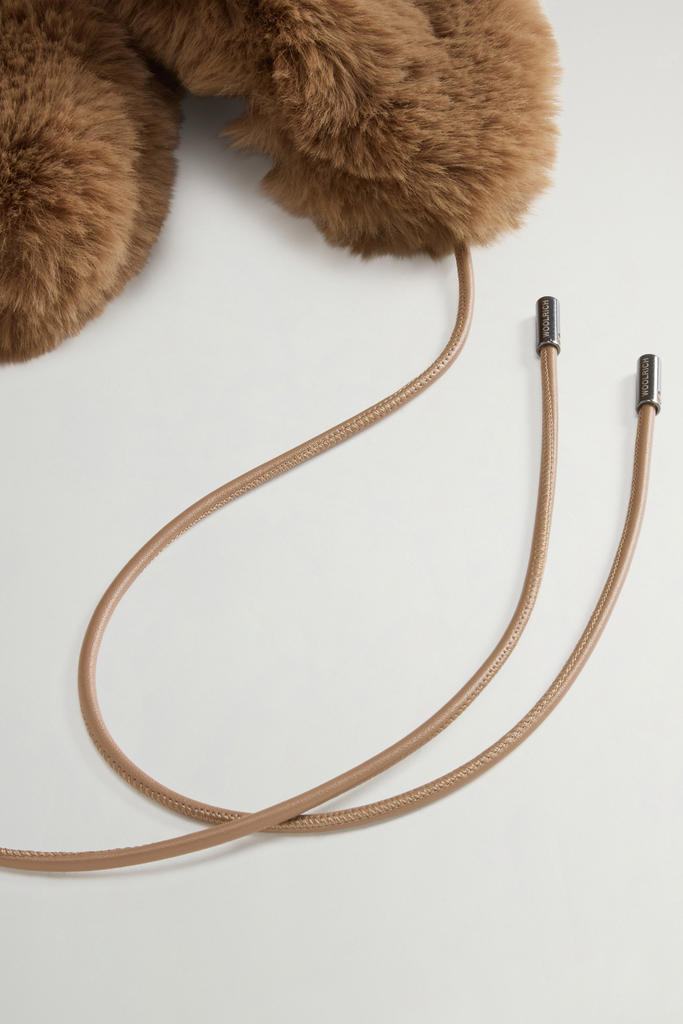 FAKE FUR ARCTIC HAT Vert photo 3 | Woolrich