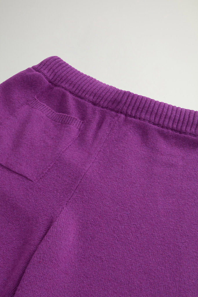 Pantalon en laine et cachemire Violet photo 6 | Woolrich