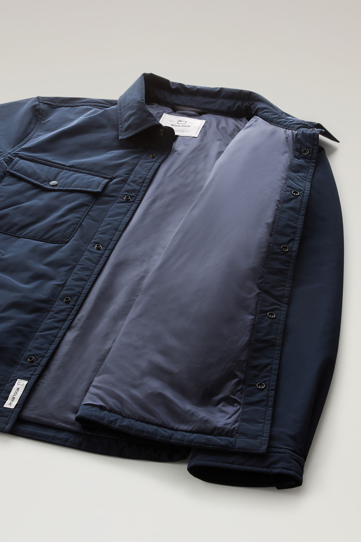 Alaskan Padded Shirt Jacket in Urban Touch Blue photo 6 | Woolrich