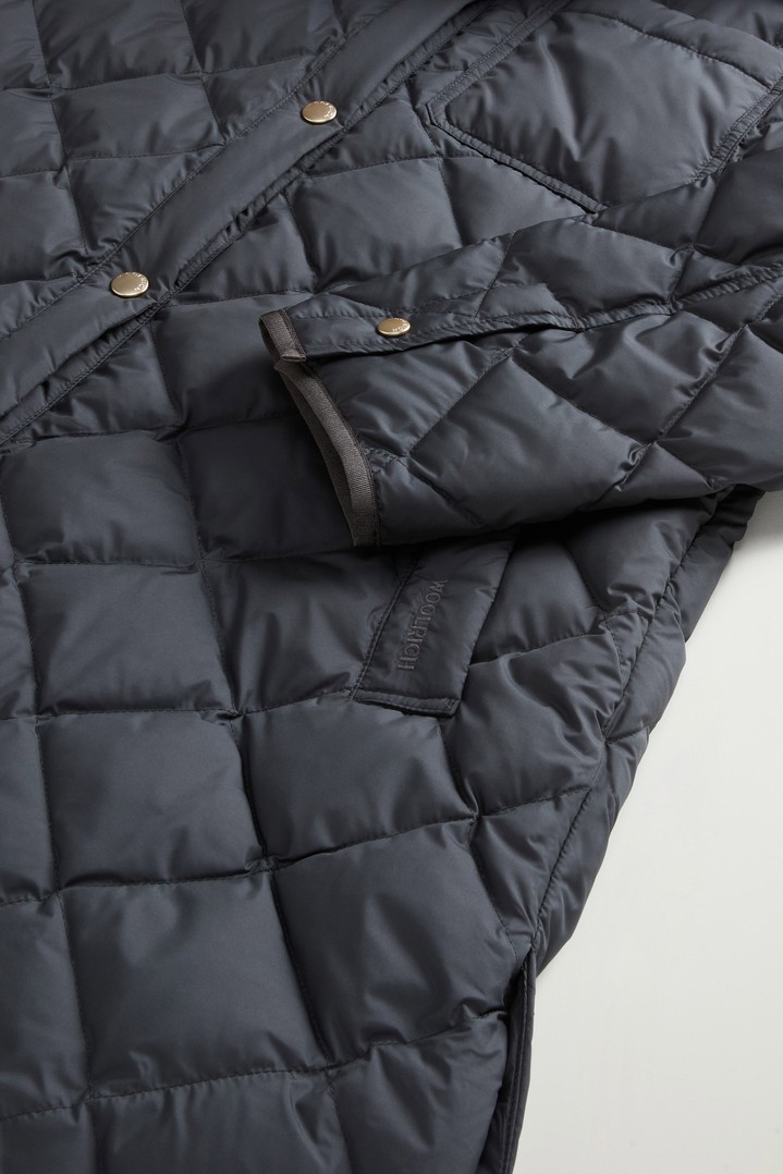 Parka mit Steppung aus Mikrofaser Grau photo 7 | Woolrich