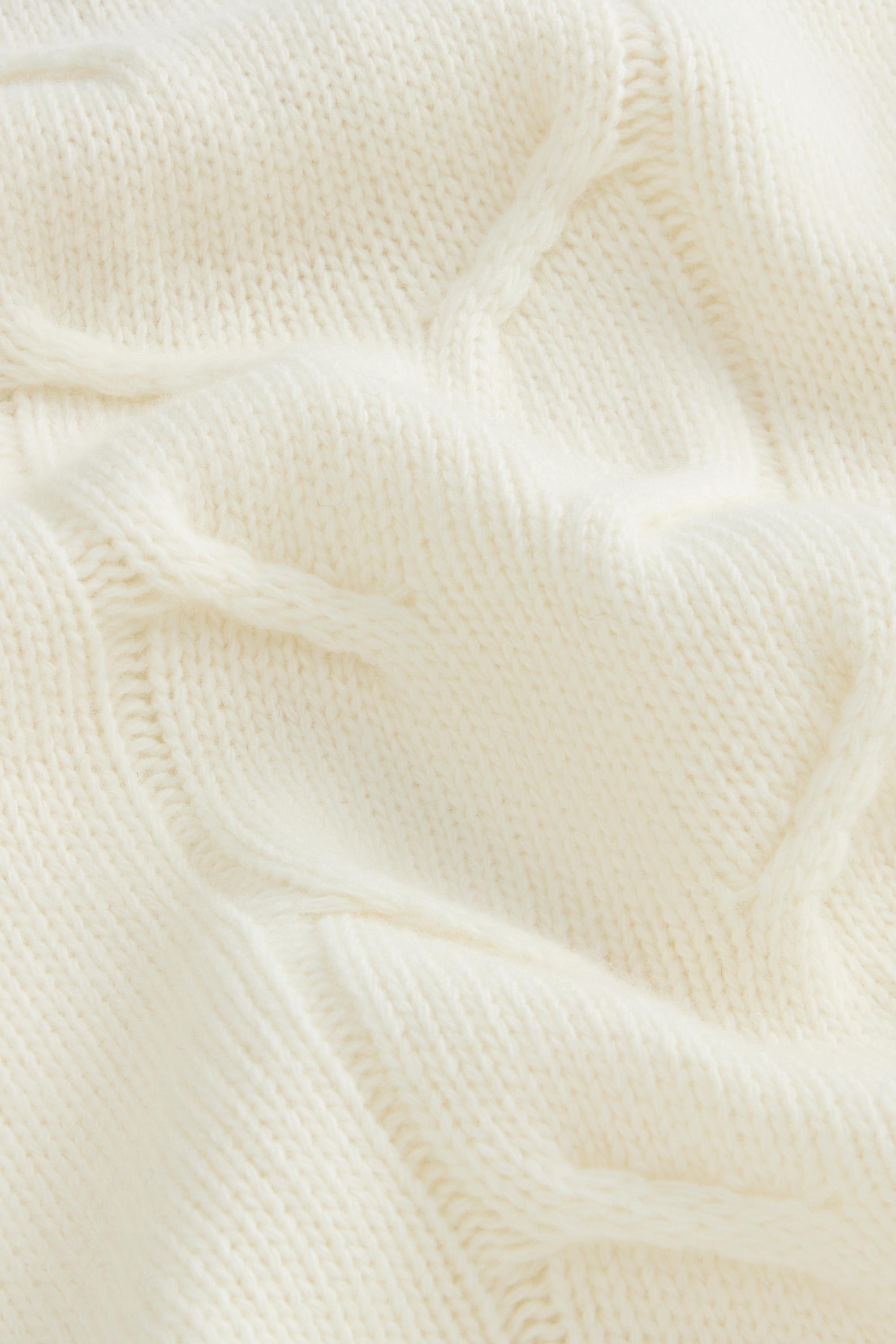 Pure Wool Crewneck Sweater White photo 6 | Woolrich