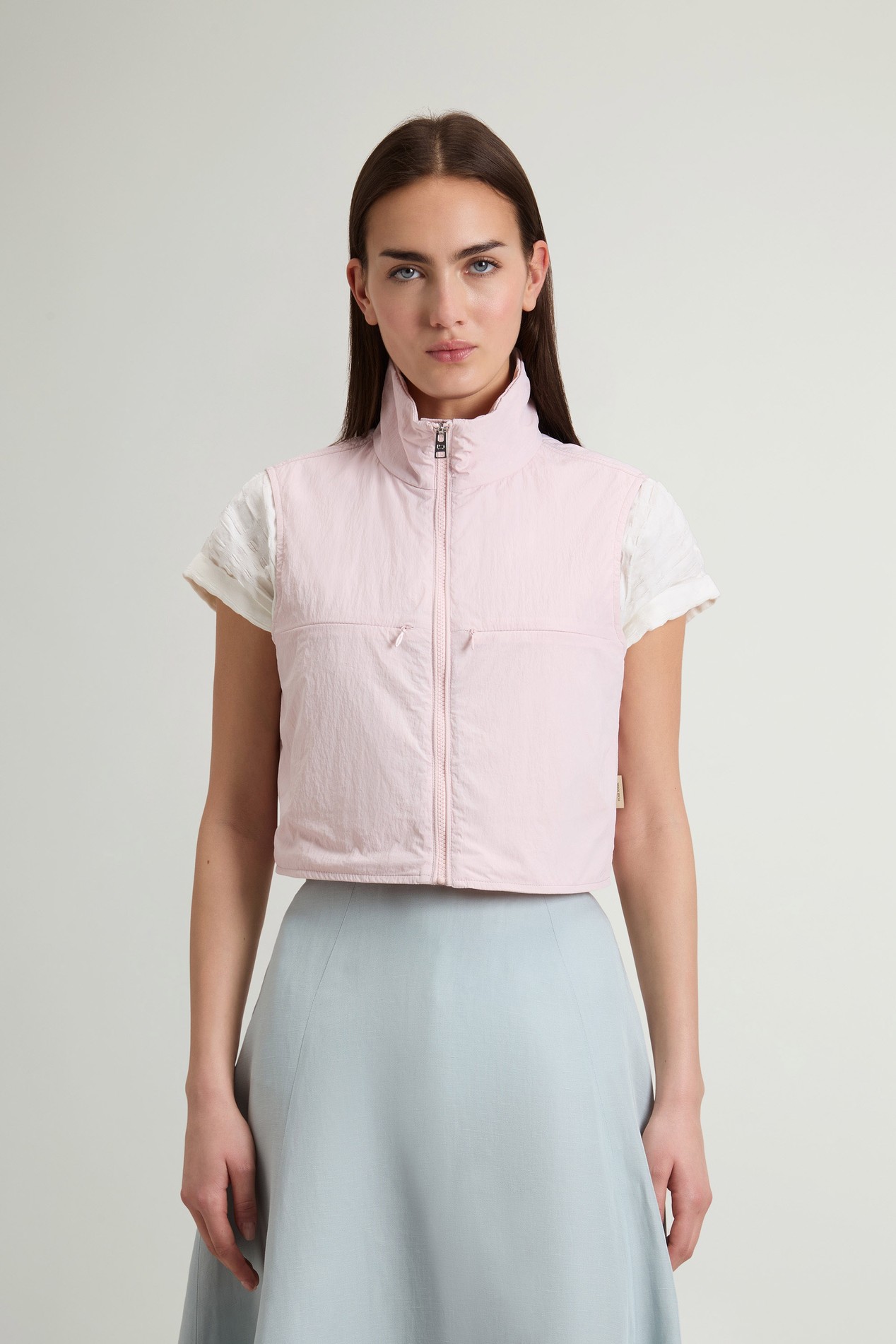 Vest in Nylon Pink photo 1 | Woolrich