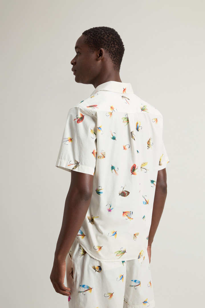 Shirt in Pure Cotton Poplin White photo 3 | Woolrich