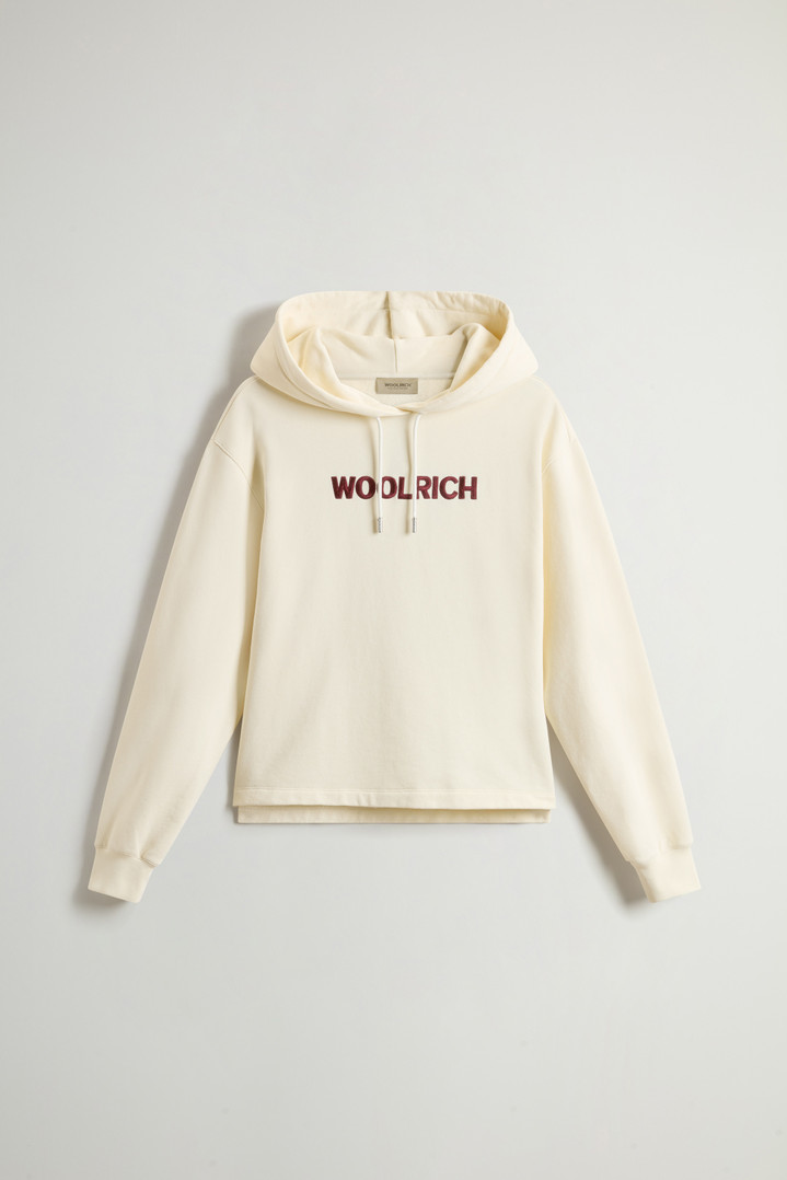 Pure Cotton Hoodie White photo 5 | Woolrich