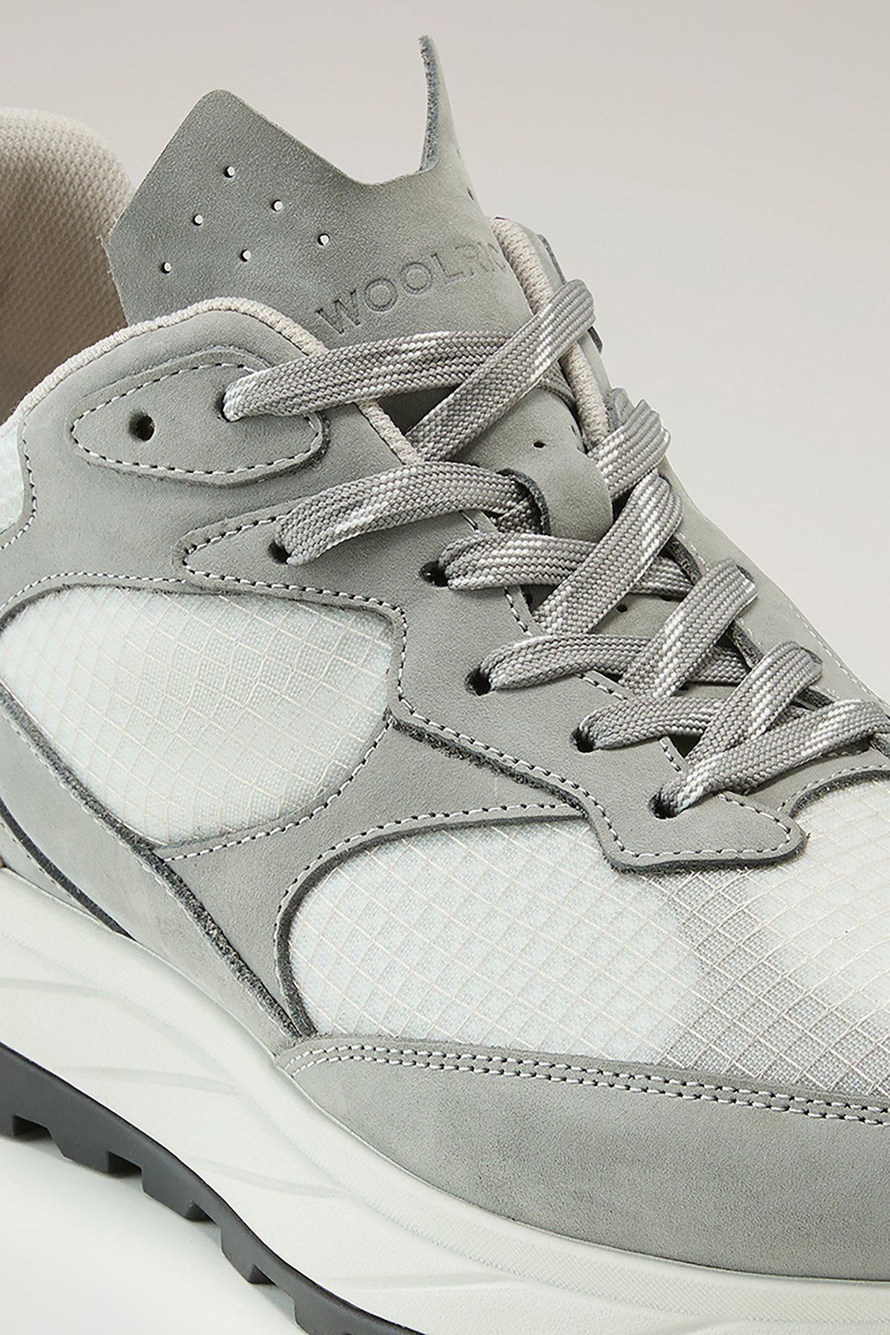 Running Sneakers in Ripstop Fabric Gray photo 5 | Woolrich