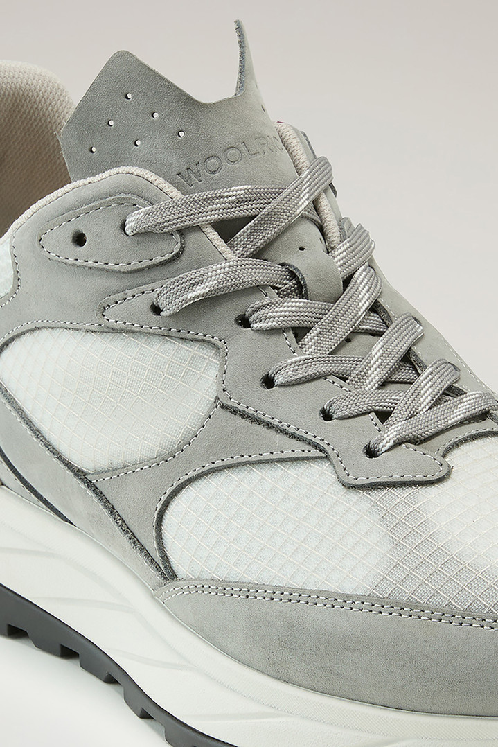 Running Sneakers in Ripstop Fabric Gray photo 5 | Woolrich