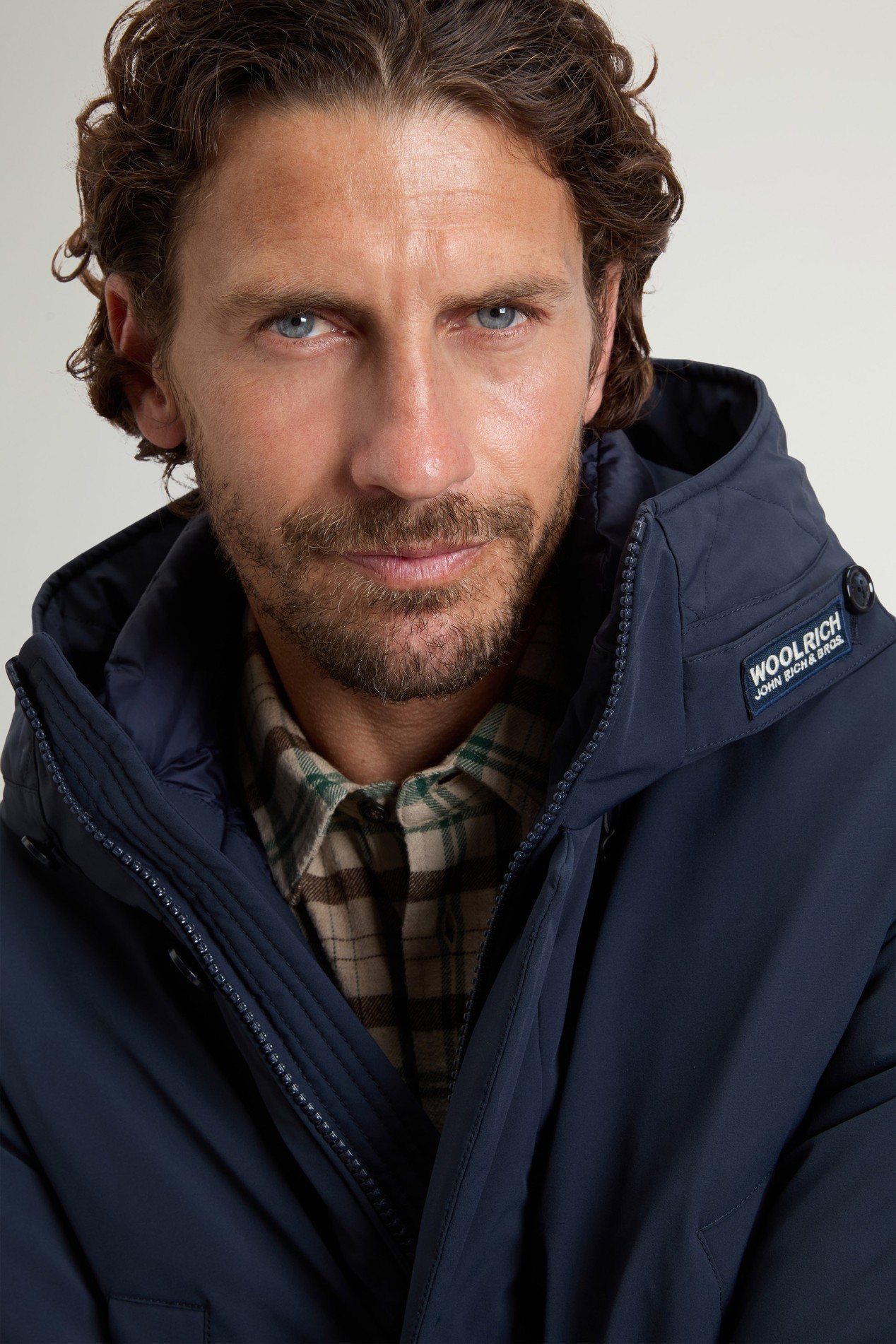 STRETCH PARKA Blue photo 4 | Woolrich