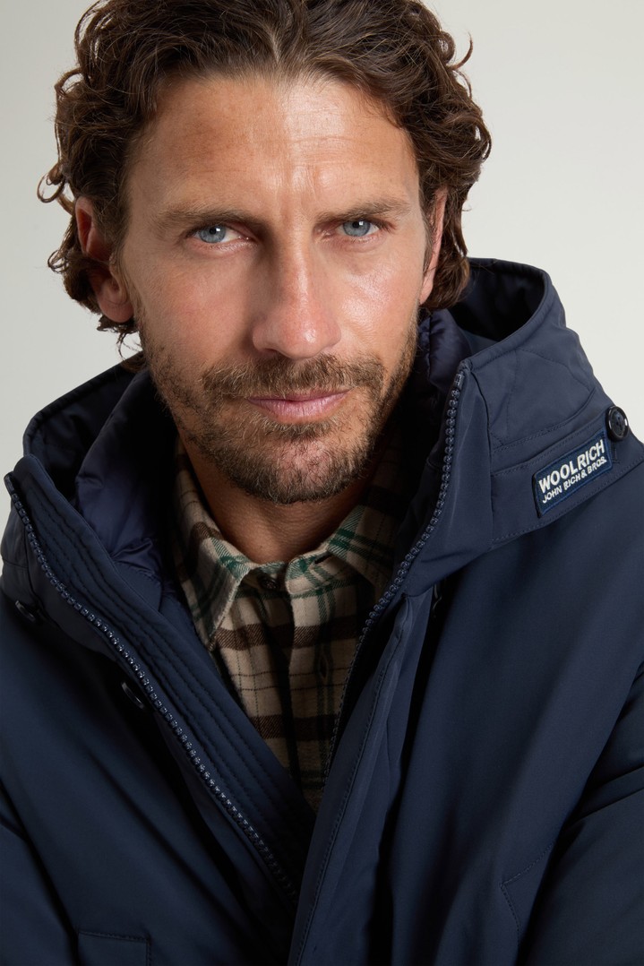 STRETCH PARKA Blue photo 4 | Woolrich