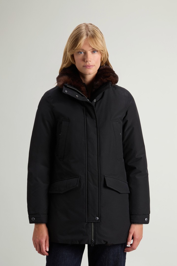 Erie Parka in Ramar Cloth Black photo 1 | Woolrich