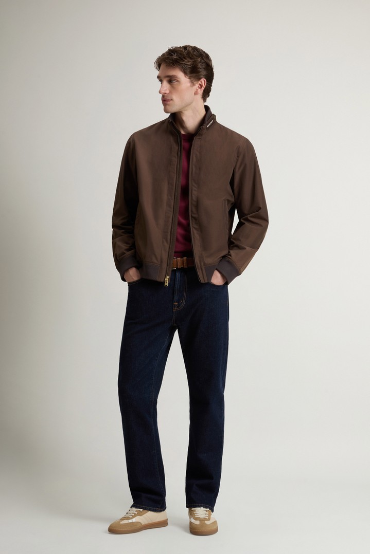 SPRING LEWIS BOMBER Brown photo 2 | Woolrich