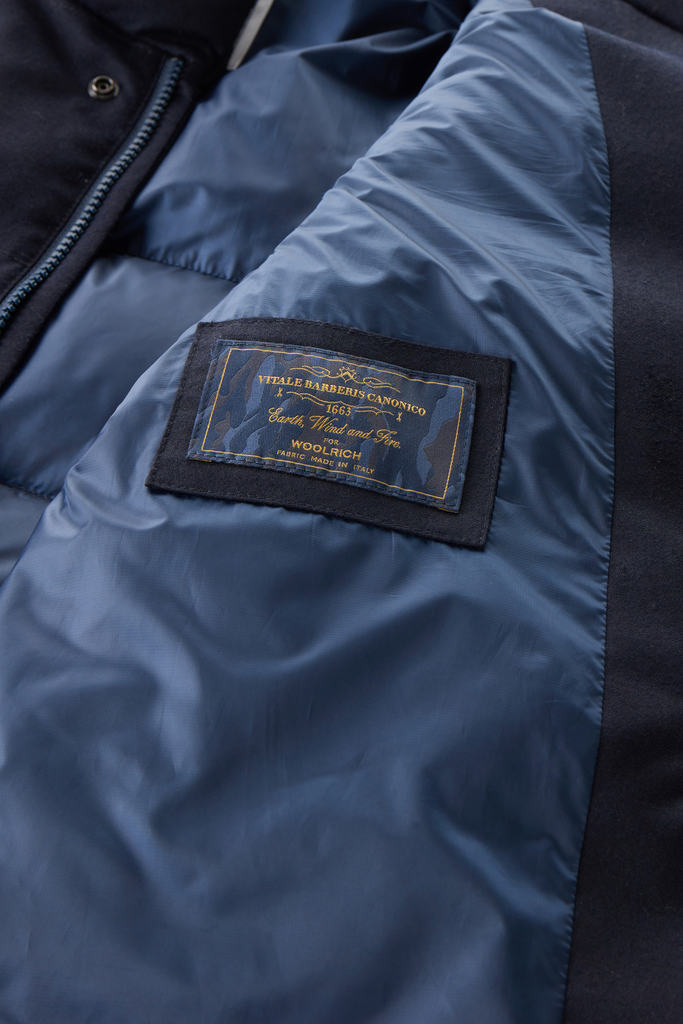 Blazer in Vitale Barberis Canonico Virgin Wool Flannel Blue photo 5 | Woolrich