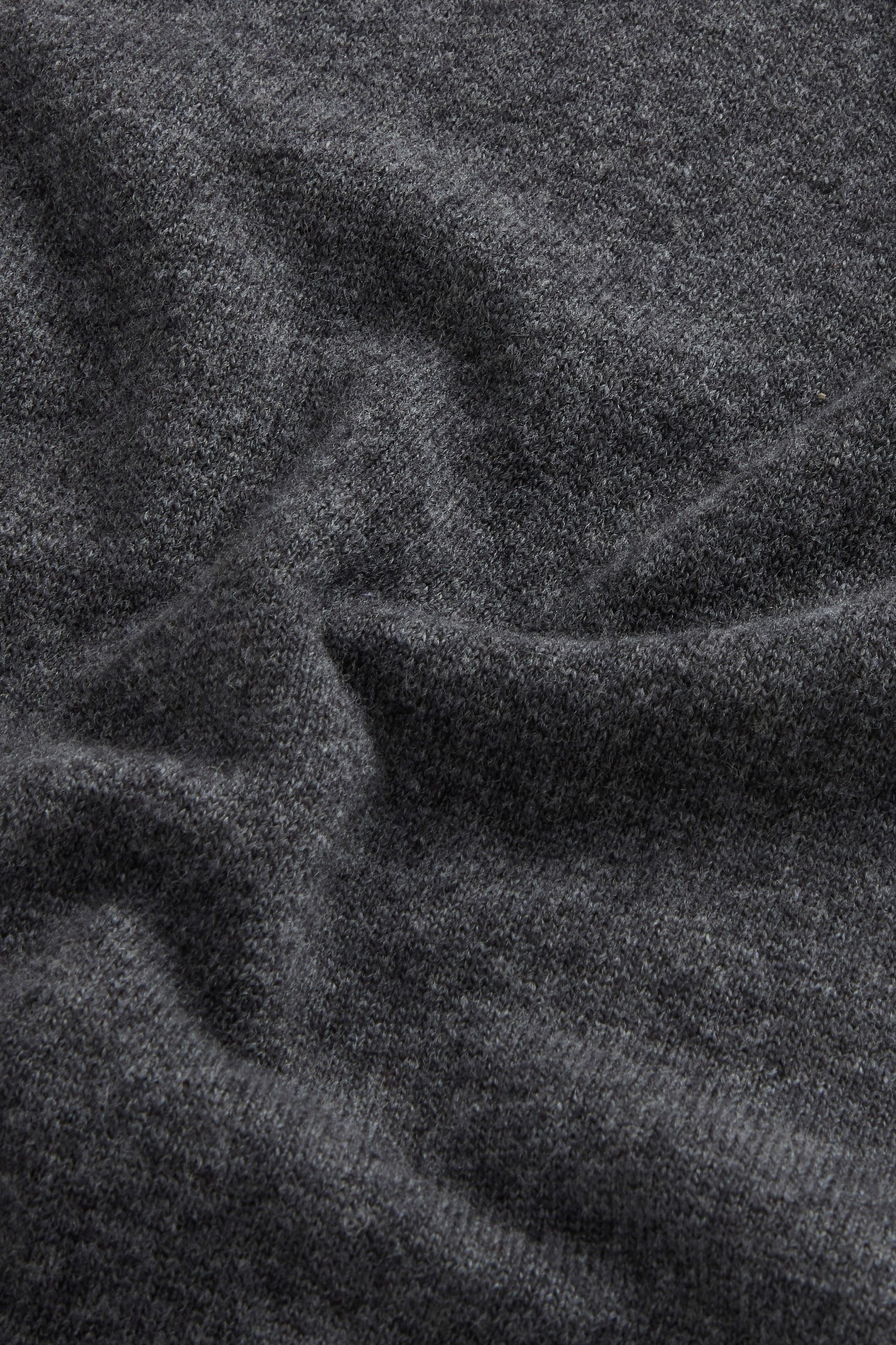 Trui van zuivere scheerwol met V-hals Grijs photo 7 | Woolrich