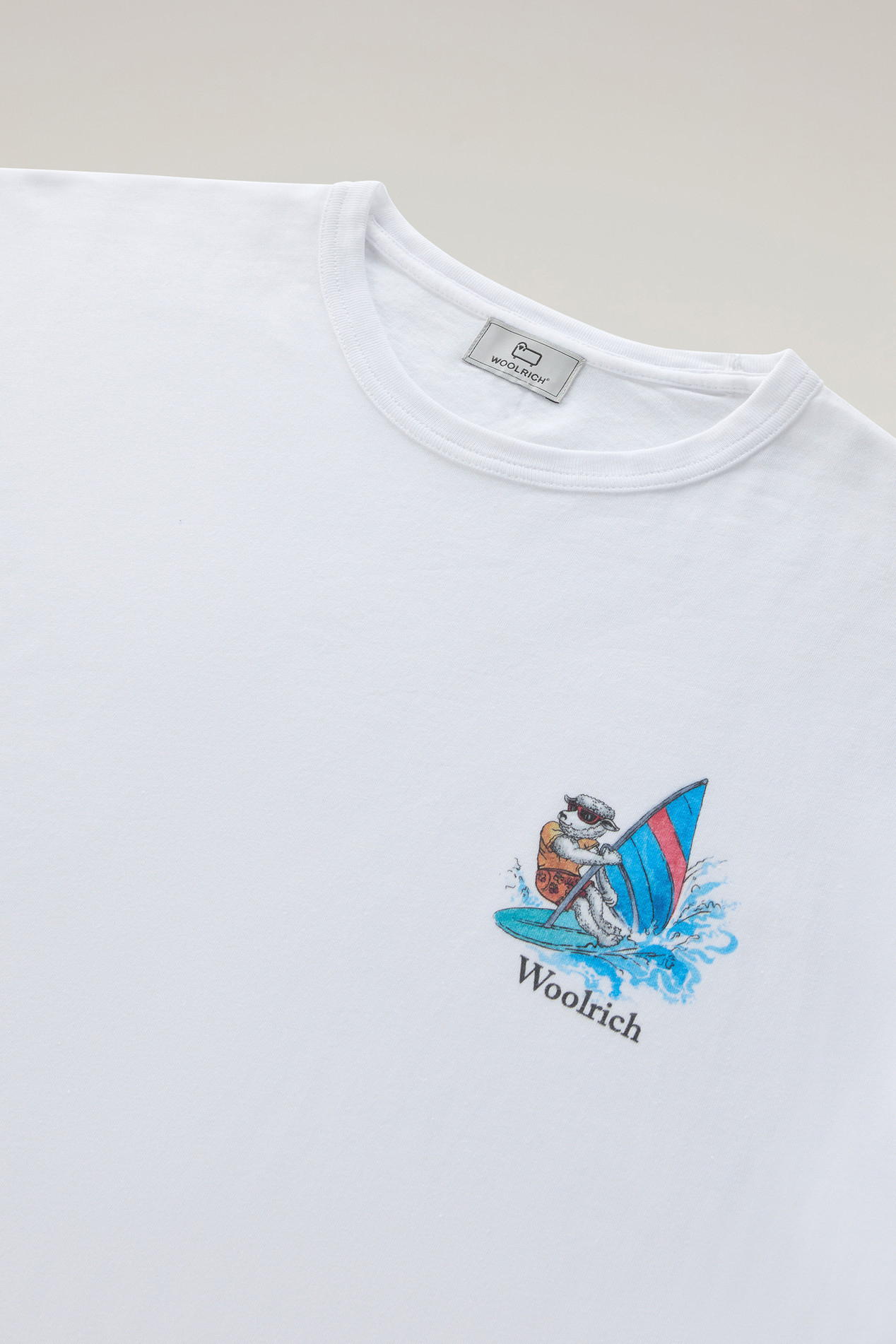 ANIMATED SHEEP T-SHIRT White photo 2 | Woolrich