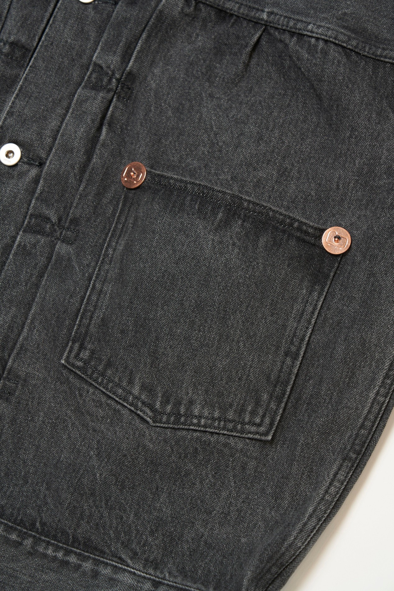 SELVEDGE DENIM SHIRT JKT Gray photo 3 | Woolrich