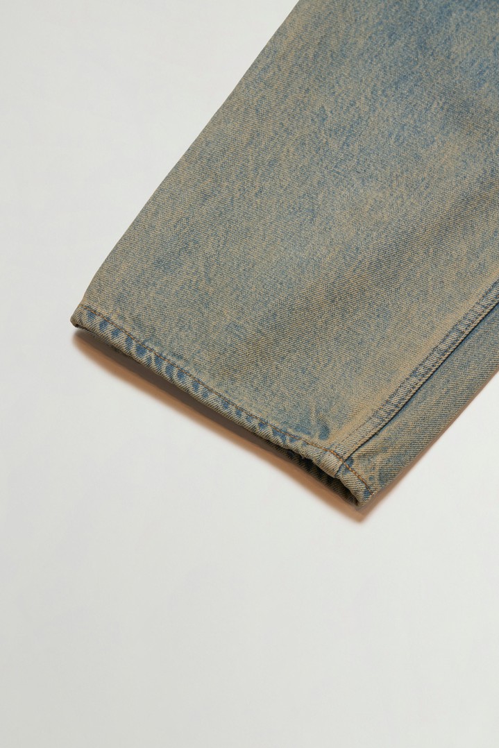 SELVEDGE DENIM HIGH WAIST PANTS Blue photo 6 | Woolrich