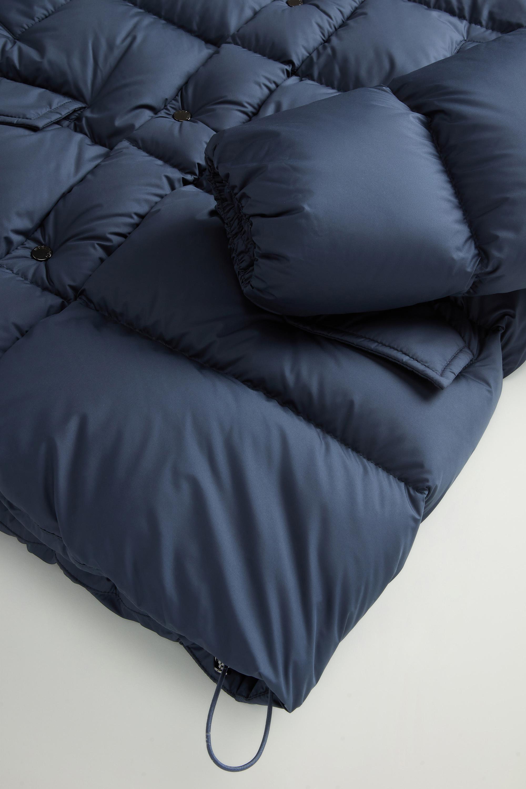 Cloud Parka in Microfiber Blue photo 7 | Woolrich