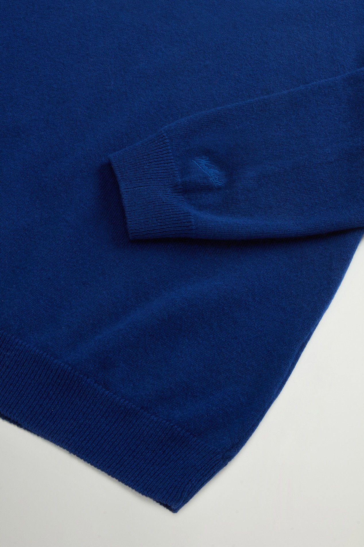 Crewneck Sweater in Pure Virgin Wool Blue photo 2 | Woolrich