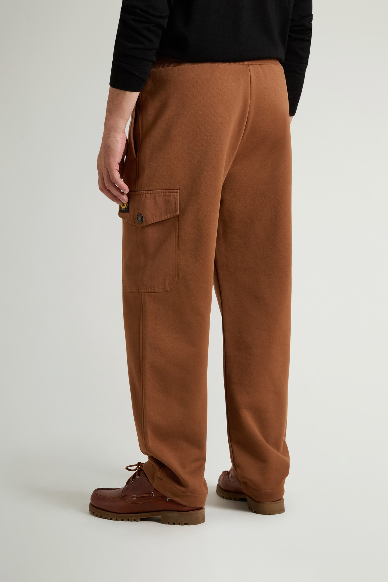 GRAPHIC FLEECE SWEATPANT Brown photo 3 | Woolrich