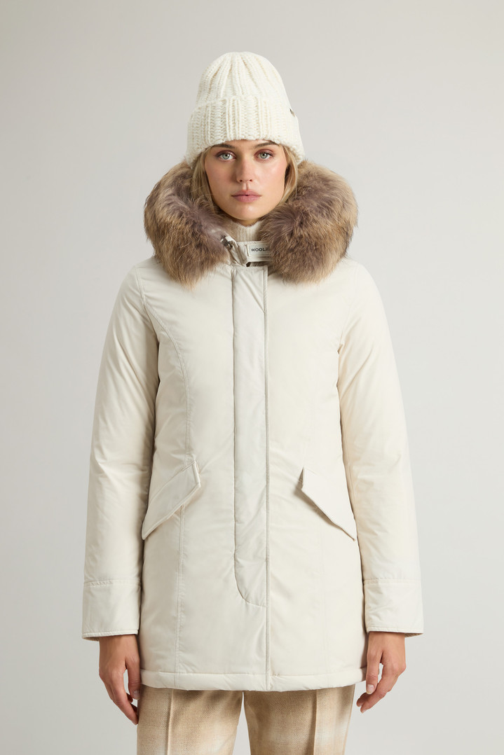 Arctic Parka in Urban Touch with Detachable Fur White photo 1 | Woolrich