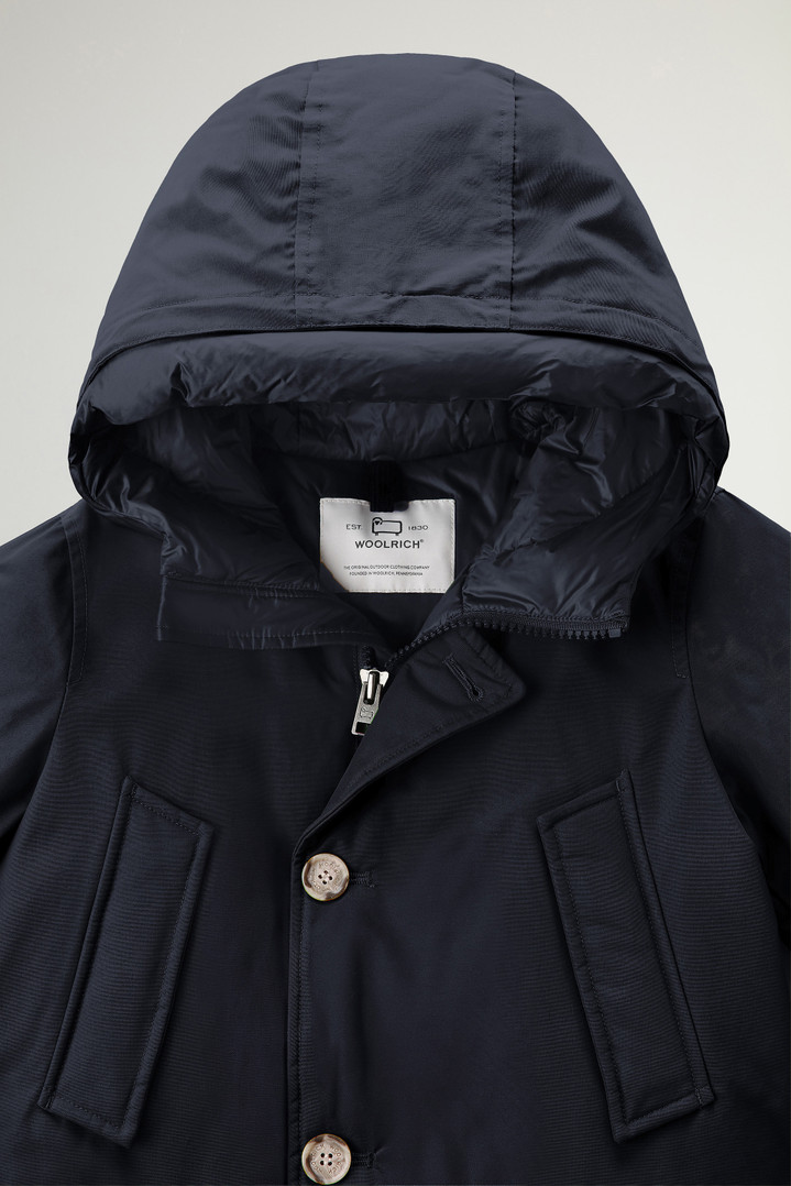 Boys' Arctic Parka in Ramar Cloth Blue photo 3 | Woolrich