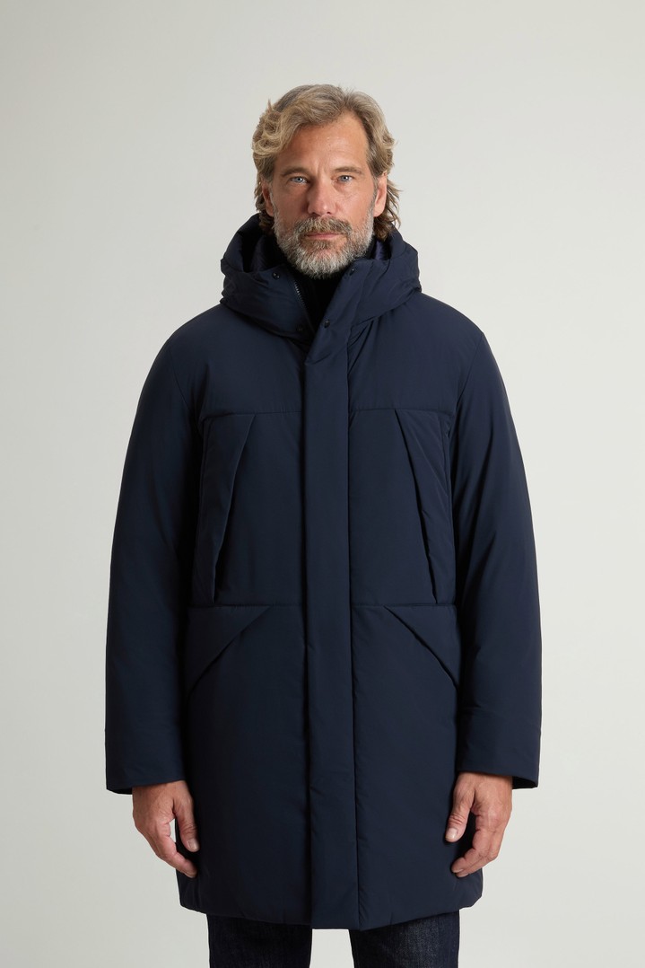 MATT STRETCH TETON PUFFER Blue photo 1 | Woolrich