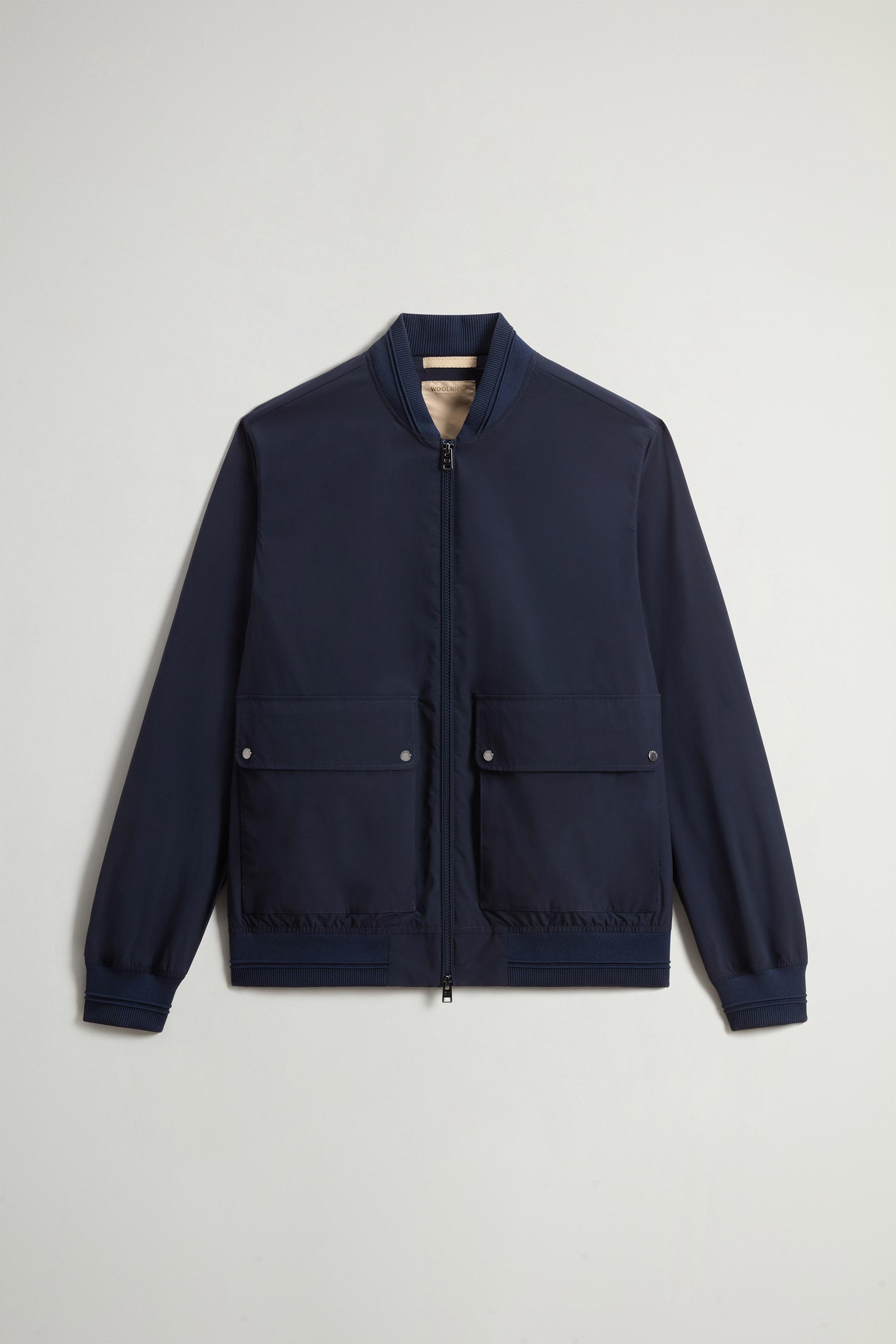 URBAN WESLEY BOMBER Blue photo 5 | Woolrich