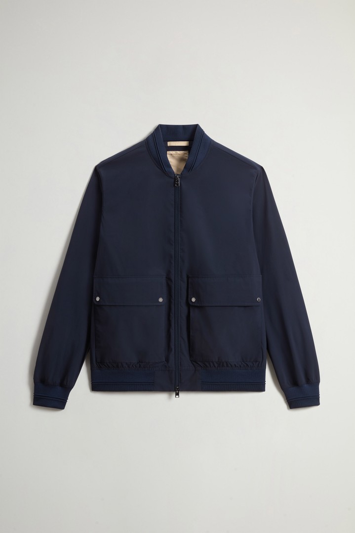 URBAN WESLEY BOMBER Blue photo 5 | Woolrich