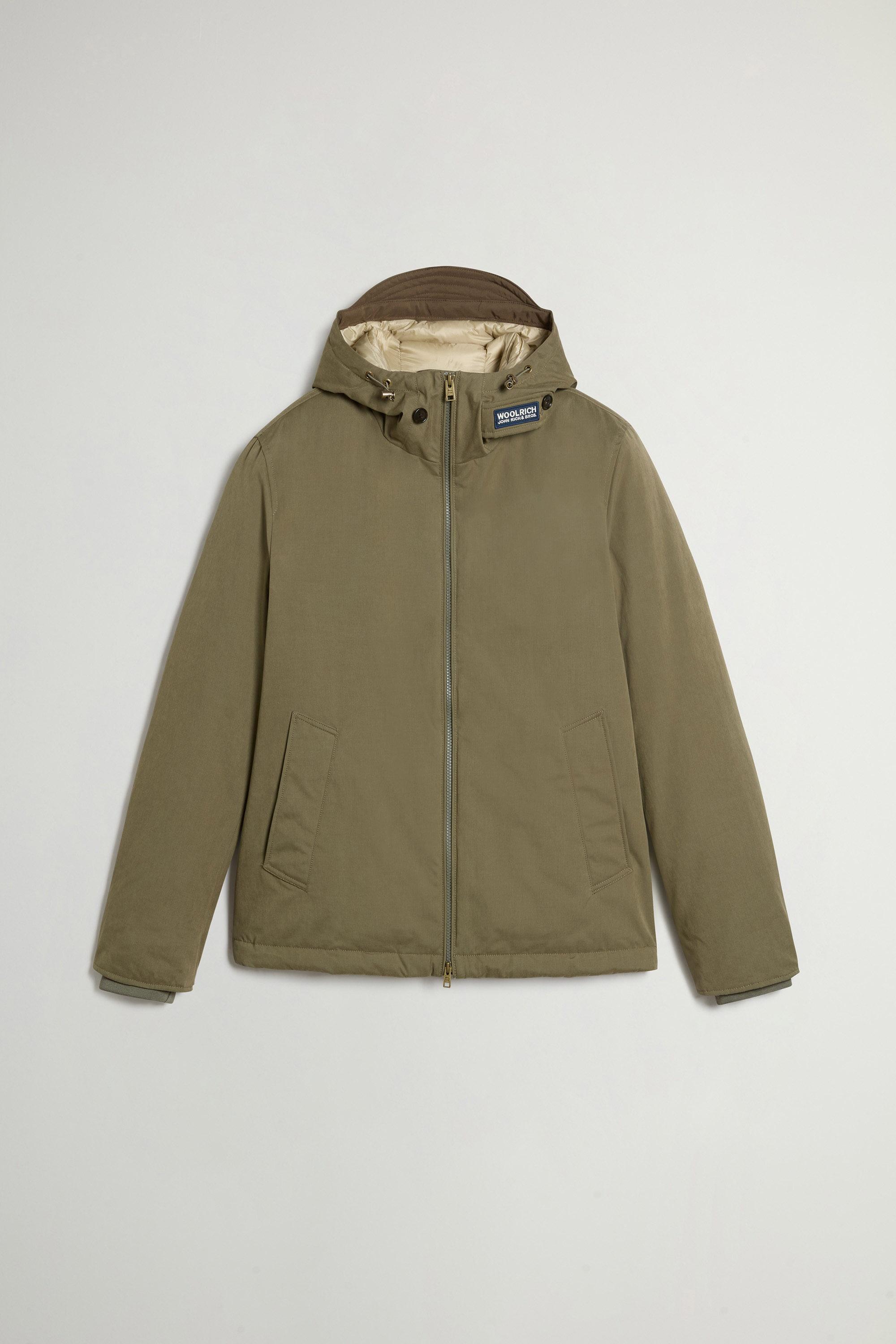 Pacific Jacket in Mountain Cloth Green photo 5 | Woolrich