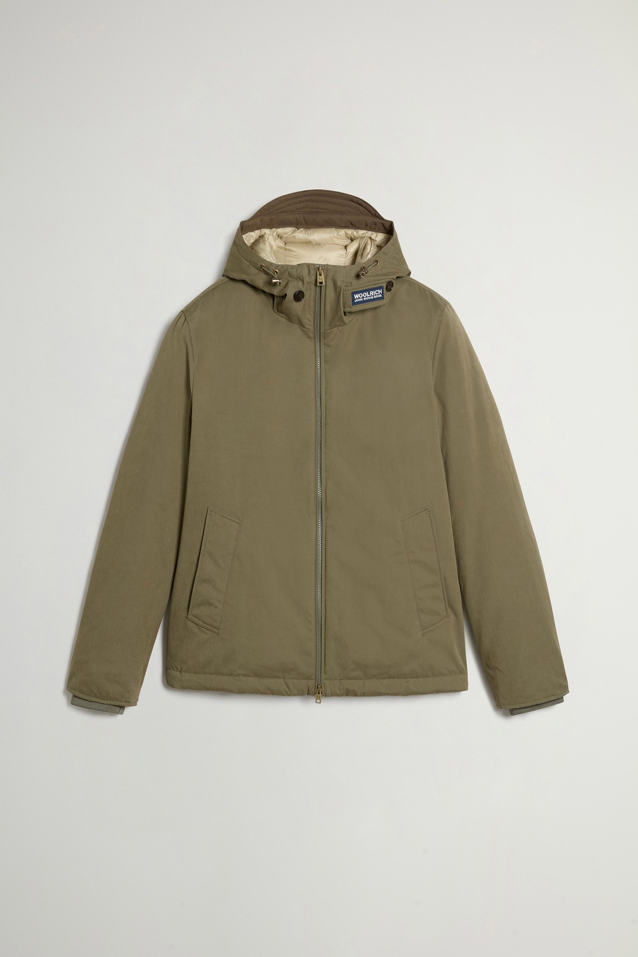 Pacific Jacket in Mountain Cloth Green photo 5 | Woolrich