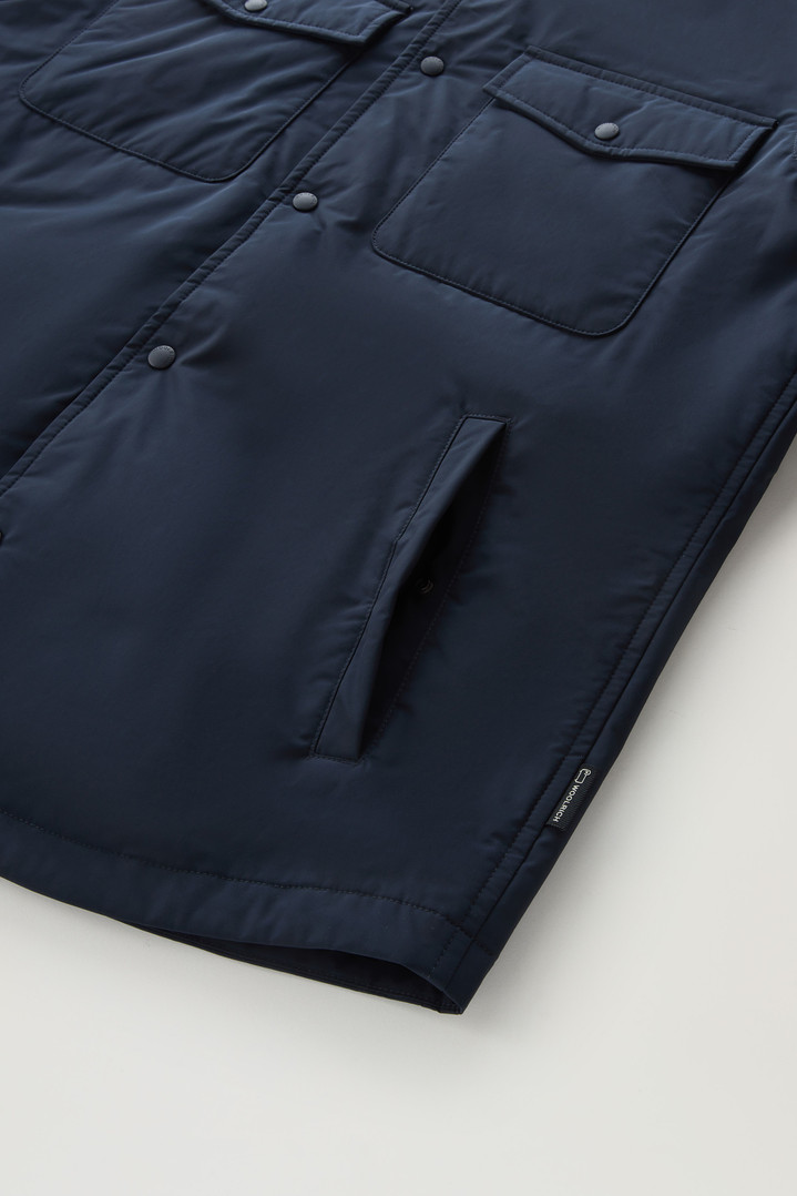 Alaskan Padded Shirt Jacket in Urban Touch Blue photo 3 | Woolrich
