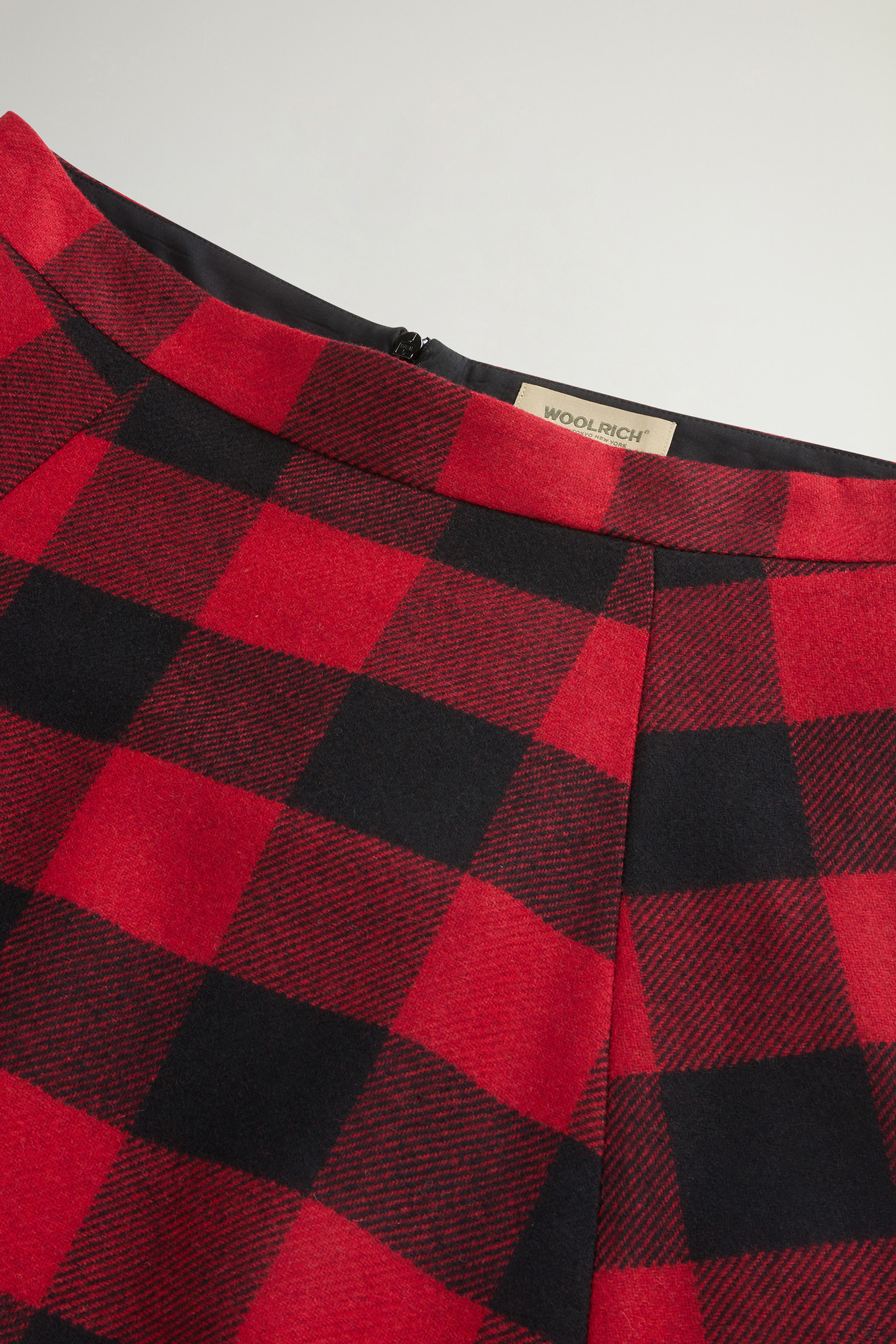 Skirt in Italian Wool Blend Red photo 4 | Woolrich