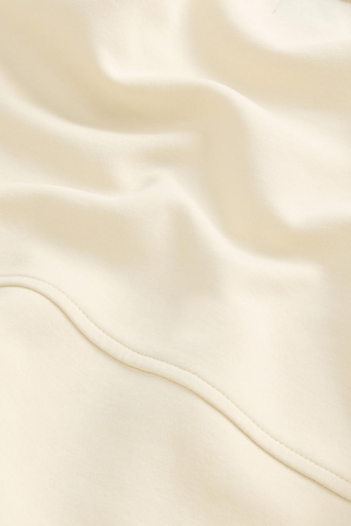 INTERLOCK ZIPPED SWEATSHIRT White photo 6 | Woolrich