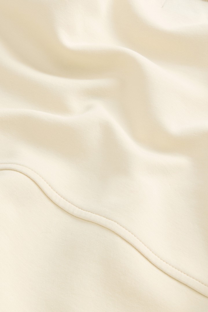 INTERLOCK ZIPPED SWEATSHIRT White photo 6 | Woolrich