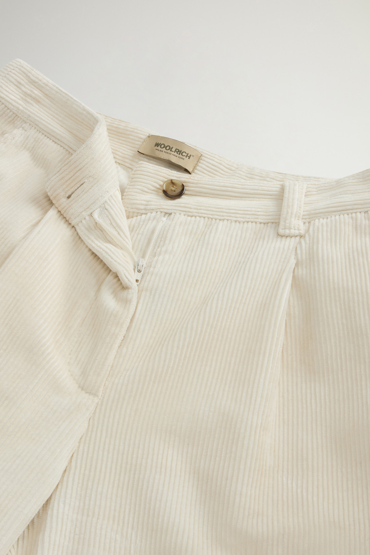 Wide-Leg Corduroy Pants White photo 4 | Woolrich