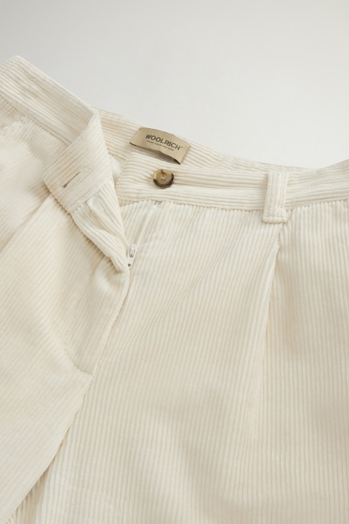 Wide-Leg Corduroy Pants White photo 4 | Woolrich