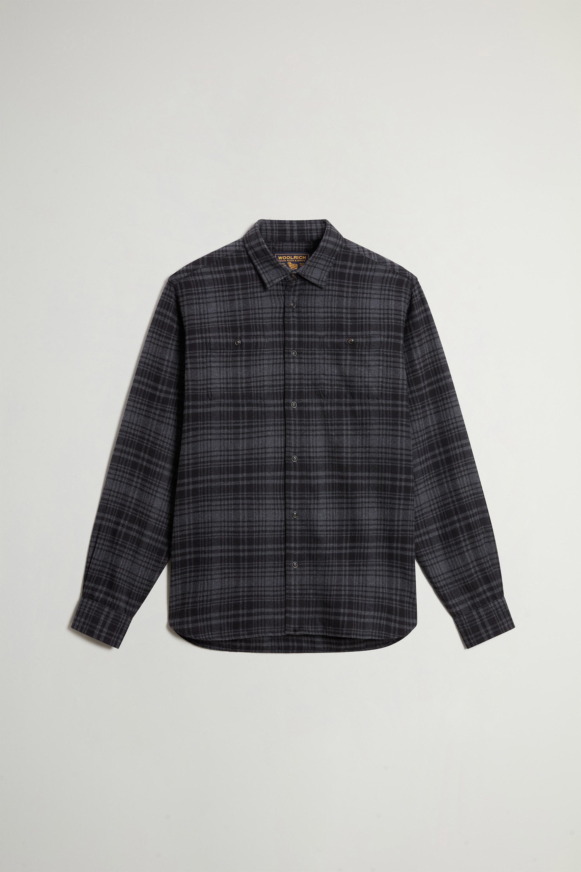 CHECK FLANNEL WARREN SHIRT Grau photo 5 | Woolrich