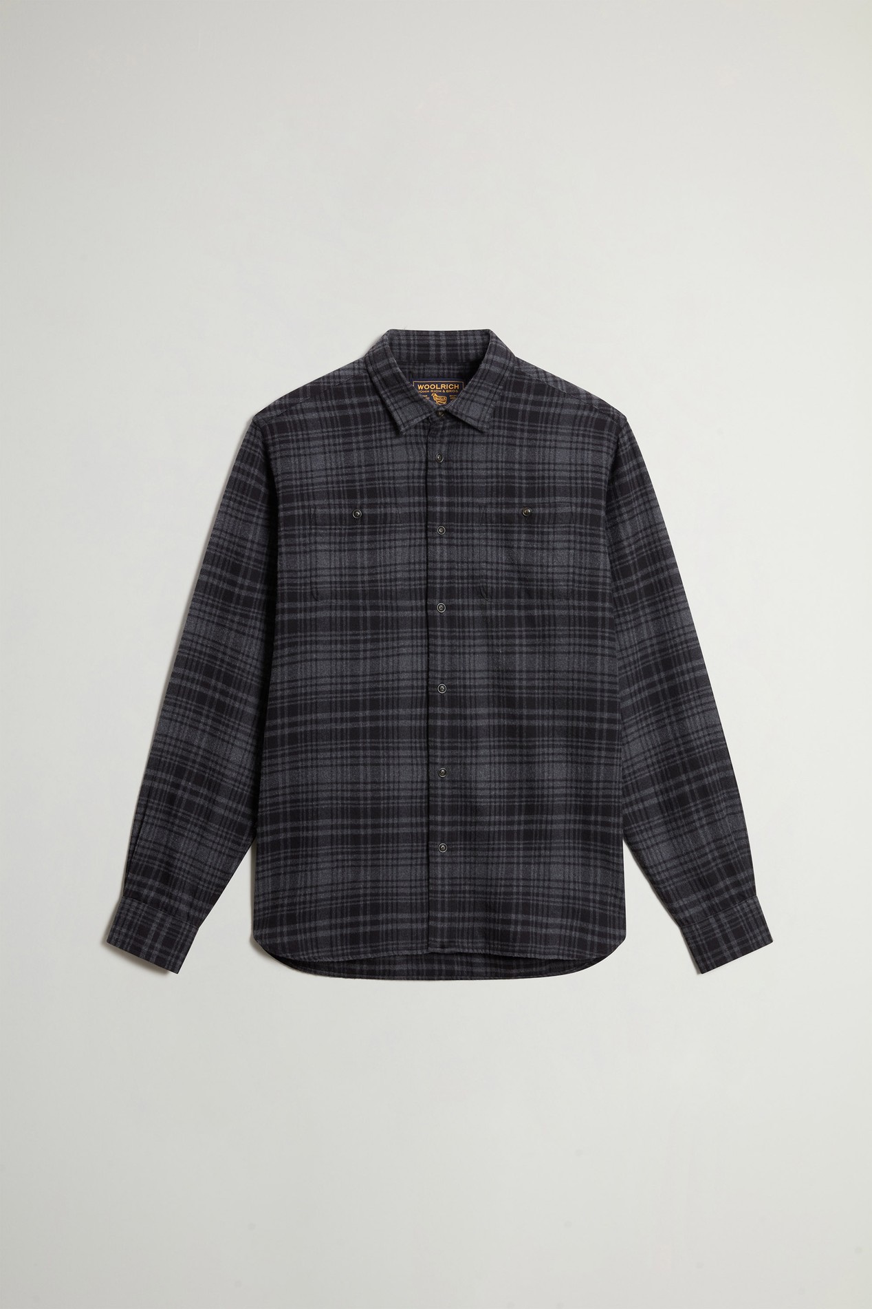 CHECK FLANNEL WARREN SHIRT Grau photo 5 | Woolrich