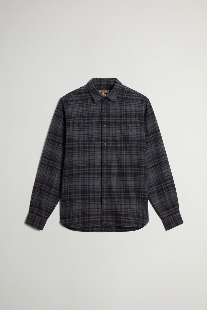 CHECK FLANNEL WARREN SHIRT Grau photo 5 | Woolrich