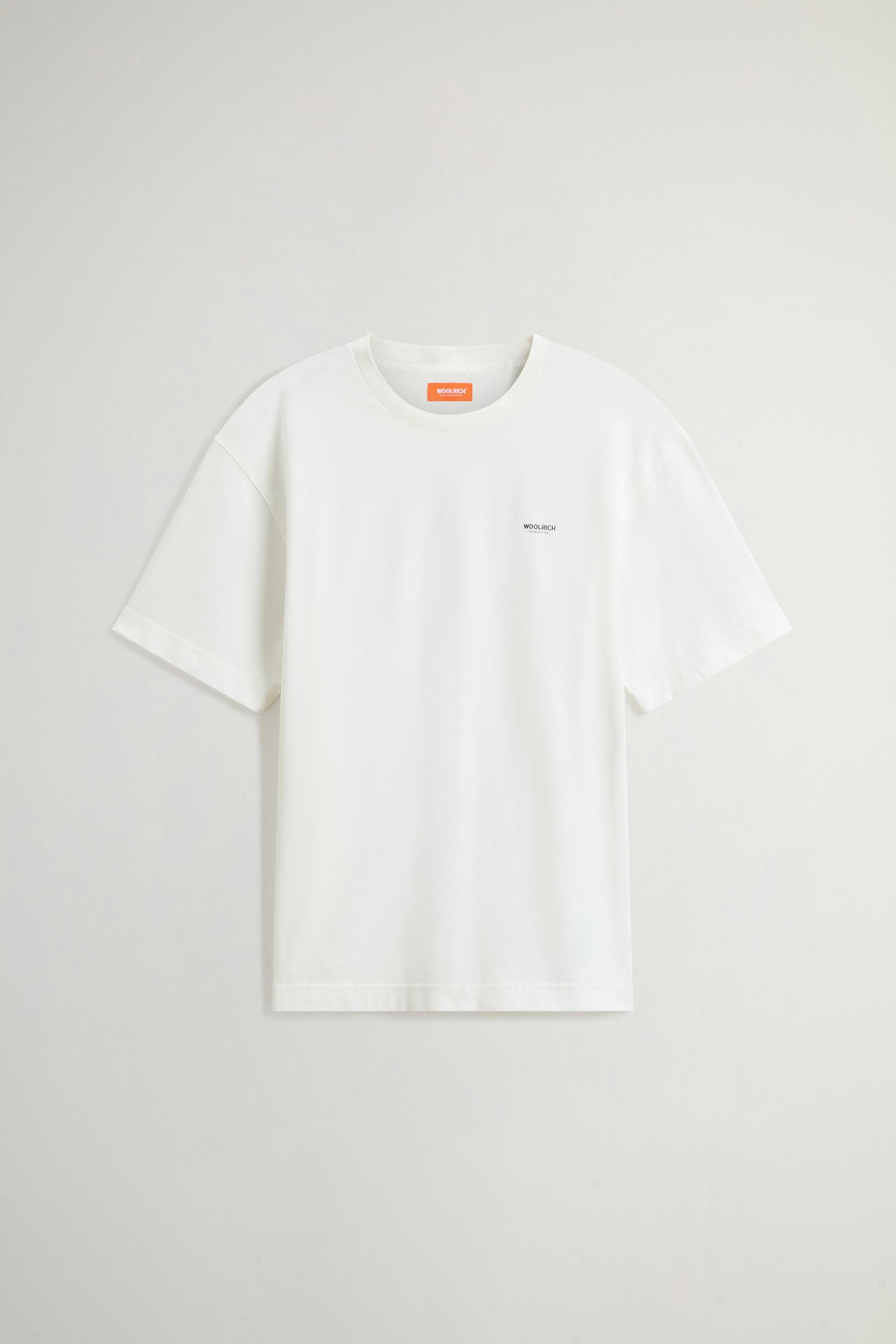 Boys’ Pure Cotton T-Shirt White photo 1 | Woolrich