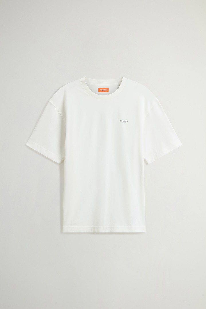 Boys’ Pure Cotton T-Shirt White photo 1 | Woolrich
