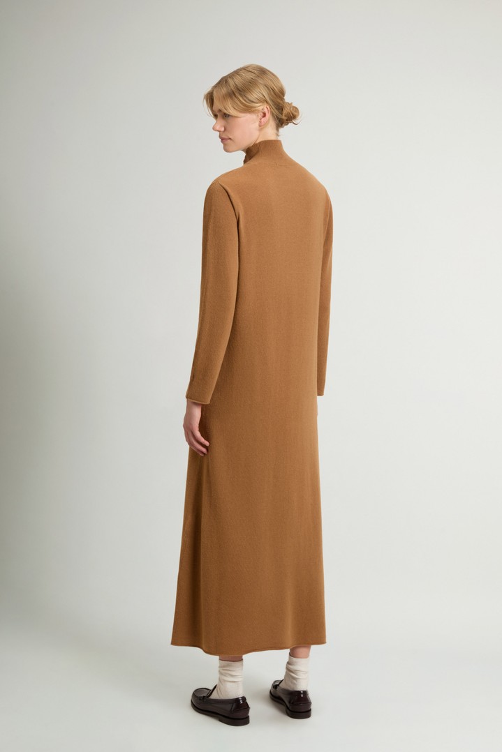 Robe en laine vierge et cachemire Marron photo 3 | Woolrich